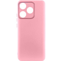 Чехол-силикон Cover Silicone Lakshmi Full Camera TECNO Spark 10, светло-розовый