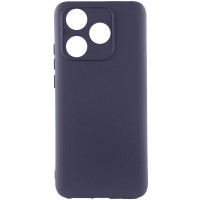 Чохол-силікон Cover Silicone Lakshmi Full Camera TECNO Spark 10, Темно-сірий