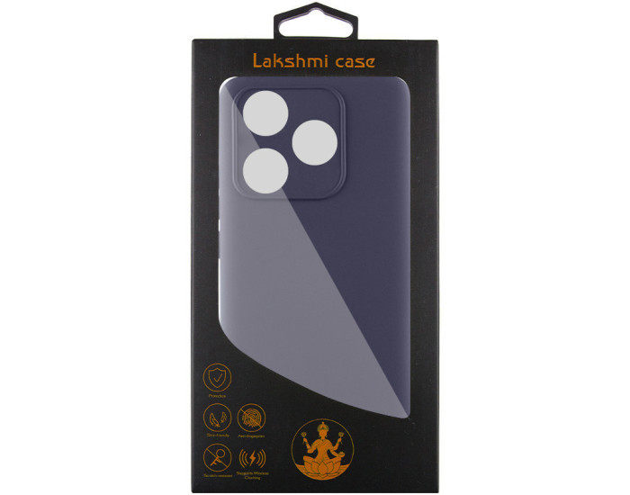 Чехол-силикон Cover Silicone Lakshmi Full Camera TECNO Spark 10, темно-серый