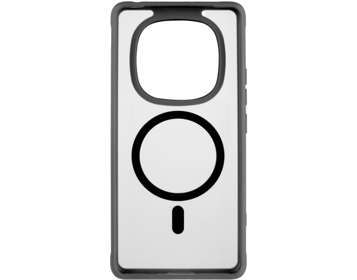 Чехол-силикон TPU Bloom with MagSafe Xiaomi Redmi Note 15 4G/5G (EU) черный