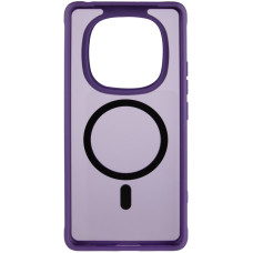 Чехол-силикон TPU Bloom with MagSafe Xiaomi Redmi Note 15 4G/5G (EU) фиолетовый