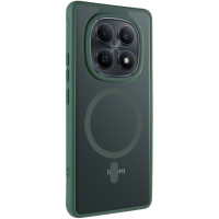 Чехол-силикон TPU Bloom with MagSafe Xiaomi Redmi Note 15 Pro 4G, зеленый