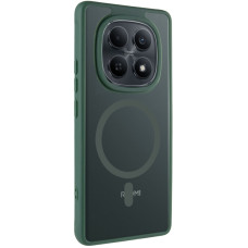 Чехол-силикон TPU Bloom with MagSafe Xiaomi Redmi Note 15 Pro 4G, зеленый