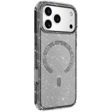 Чехол-силикон Eclipse Sparkle with MagSafe iPhone 17 Pro Max, черный