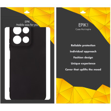 Чохол-силікон Epik Black Full Camera Motorola Moto G17, чорний
