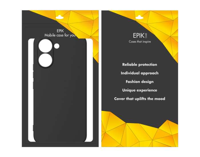 Чехол-силикон Epik Black Full Camera Xiaomi Poco X8 Pro, черный
