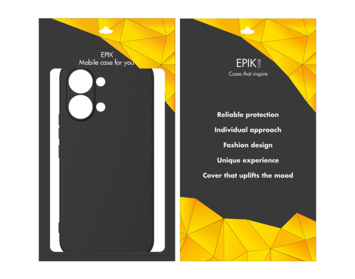 Чехол-силикон Epik Black Full Camera Xiaomi Poco X8 Pro Max, черный