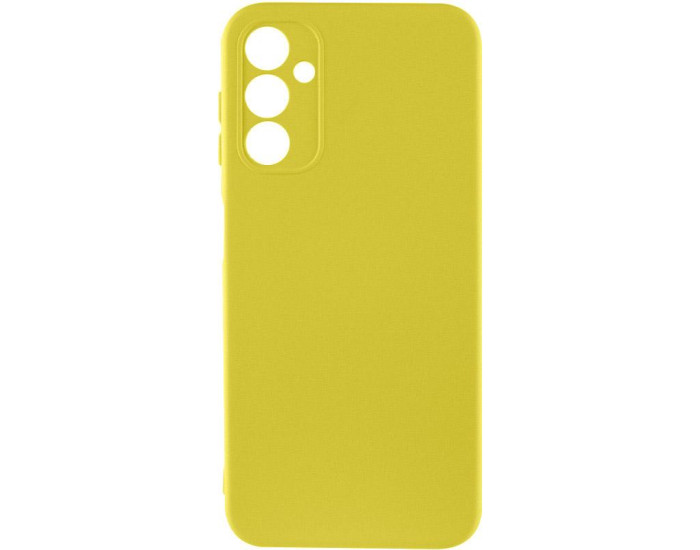 Чохол-силікон Getman Liquid Silk Full Camera Samsung Galaxy A24 4G, Жовтий