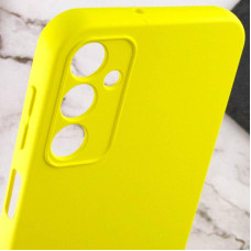 Чехол-силикон Getman Liquid Silk Full Camera Samsung Galaxy A24 4G, желтый
