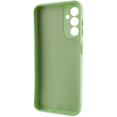 Чехол-силикон Getman Liquid Silk Full Camera Samsung Galaxy A24 4G, фисташковый