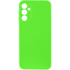 Чехол-силикон Getman Liquid Silk Full Camera Samsung Galaxy A24 4G, салатовый