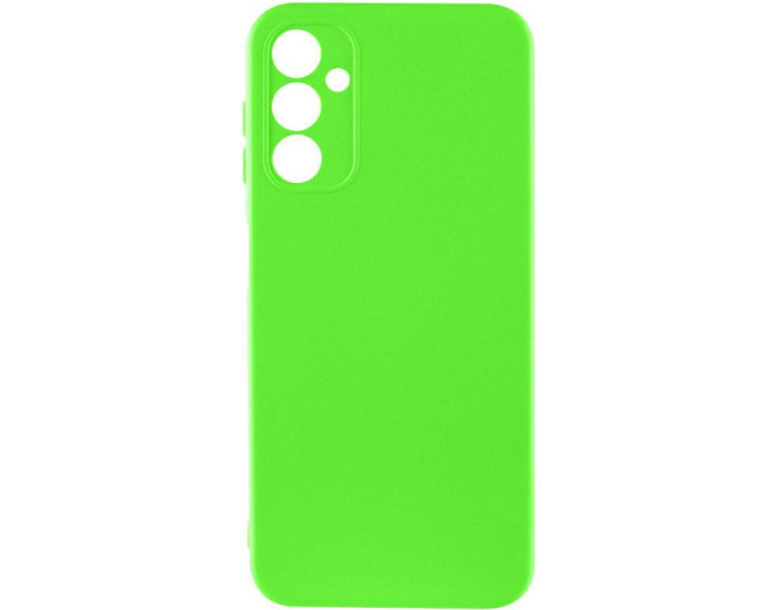 Чохол-силікон Getman Liquid Silk Full Camera Samsung Galaxy A24 4G, салатовий