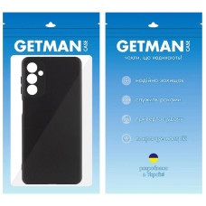 Чехол-силикон Getman Liquid Silk Full Camera Samsung A24 4G, черный