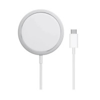 Беспроводная зарядка WiWU Wi-W009 Magnetic wirless, белая