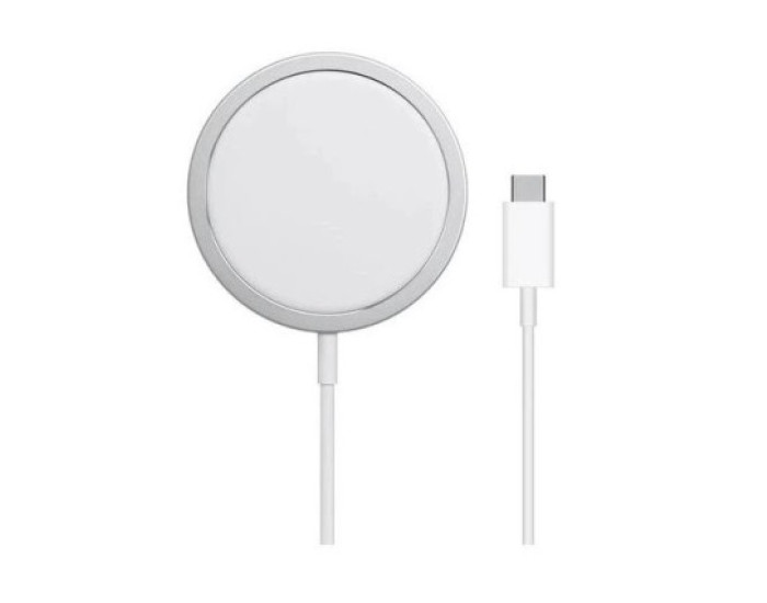 Беспроводная зарядка WiWU Wi-W009 Magnetic wirless, белая