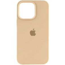 Чехол-силикон оригинал Full Soft Matte with MagSafe iPhone 15 Pro Max (Бежевый / Desert Gold)
