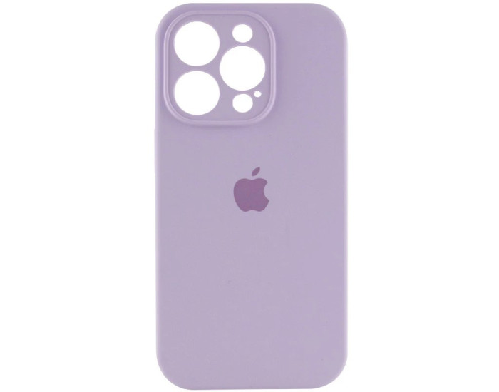 Чехол-силикон оригинал Full Camera Soft Matte iPhone 15 Pro Max, Lavender
