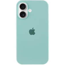 Чехол-силикон оригинал Full Soft Matte iPhone 16 (Бирюзовый / Beryl)