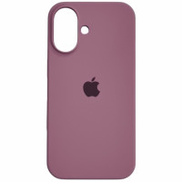 Чехол-силикон оригинал Full Soft Matte iPhone 16 Plus (Лиловый / Lilac Pride)