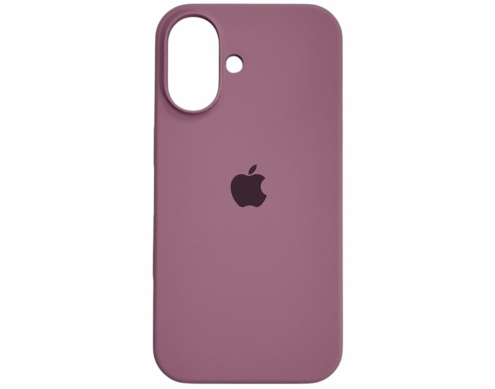 Чехол-силикон оригинал Full Soft Matte iPhone 16 Plus (Лиловый / Lilac Pride)