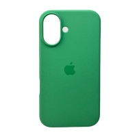 Чохол-силікон оригінал Full Soft Matte iPhone 16 (Зелений / Spearmint)