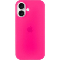 Чехол-силикон оригинал Full Soft Matte iPhone 16 (Розовый / Barbie pink)