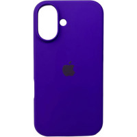 Чехол-силикон оригинал Full Soft Matte iPhone 16 (Фиолетовый / Ultra Violet)