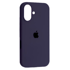 Чехол-силикон оригинал Full Soft Matte iPhone 16 Plus (Фиолетовый / New Purple)