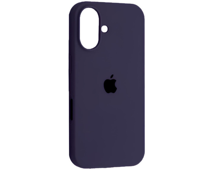 Чехол-силикон оригинал Full Soft Matte iPhone 16 Plus (Фиолетовый / New Purple)