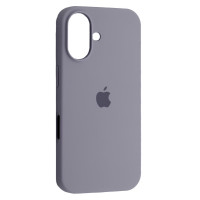 Чехол-силикон оригинал Full Soft Matte iPhone 16 Plus, Lavander gray