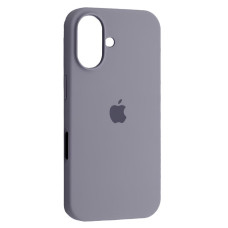 Чехол-силикон оригинал Full Soft Matte iPhone 16 Plus, Lavander gray