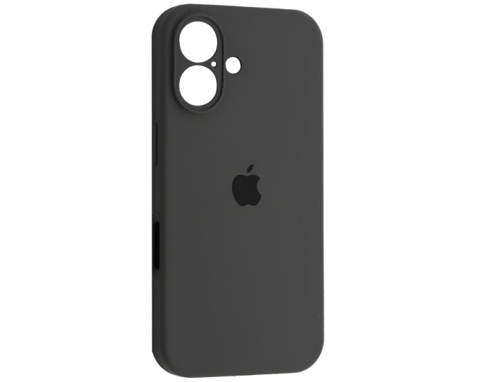 Чехол-силикон оригинал Full Camera Soft Matte iPhone 16, Pebble