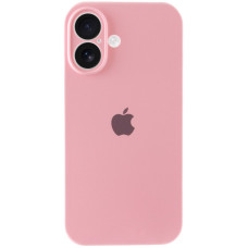 Чехол-силикон оригинал Full Camera Soft Matte iPhone 16, Light pink