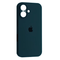 Чехол-силикон оригинал Full Camera Soft Matte iPhone 16, Abyss blue