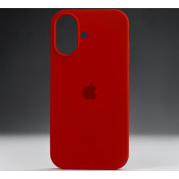 Чехол-силикон оригинал Full Soft Matte iPhone 16 (Красный /  Red)