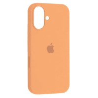 Чехол-силикон оригинал Full Soft Matte iPhone 16 (Оранжевый / Cantaloupe)