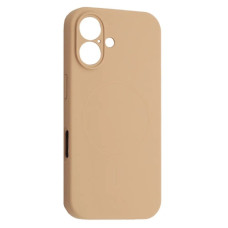Чехол-силикон оригинал Full Camera Fine Ring MagSafe iPhone 16 (Desert Gold)