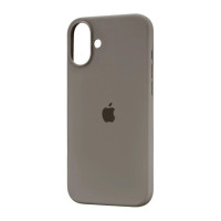 Чехол-силикон оригинал Full Soft Matte iPhone 16 Plus, Pebble