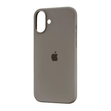 Чехол-силикон оригинал Full Soft Matte iPhone 16 Plus, Pebble