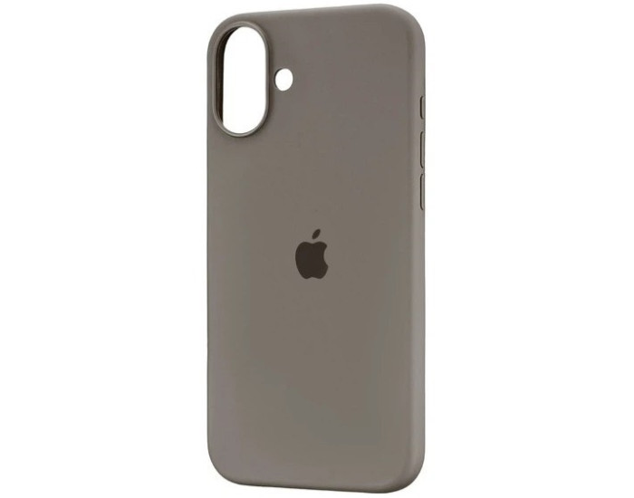 Чехол-силикон оригинал Full Soft Matte iPhone 16 Plus, Pebble