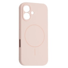 Чехол-силикон оригинал Full Camera Fine Ring MagSafe iPhone 16 (Pink)