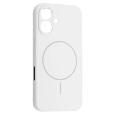 Чехол-силикон оригинал Full Camera Fine Ring MagSafe iPhone 16 (White)