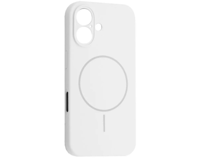 Чехол-силикон оригинал Full Camera Fine Ring MagSafe iPhone 16 (White)