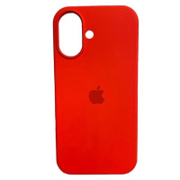 Чохол-силікон оригінал Full Soft Matte iPhone 16 Plus (Червоний / Red)