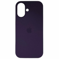 Чехол-силикон оригинал Full Soft Matte iPhone 16, Elderberry