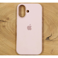 Чохол-силікон оригінал Full Soft Matte iPhone 16 Plus (Рожевий / Chalk Pink)