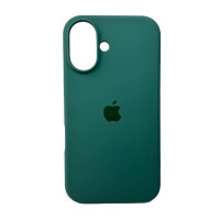Чохол-силікон оригінал Full Soft Matte iPhone 16 Plus (Зелений / Pine Green)