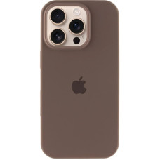Чехол-силикон оригинал Full Soft Matte iPhone 16 Pro Max (Коричневый / Brown)