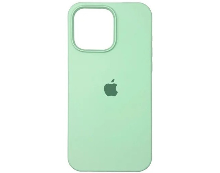 Чехол-силикон Case Full Protective iPhone 16 Pro (Зеленый / Pistachio)