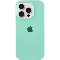 Чехол-силикон оригинал Full Soft Matte iPhone 16 Pro (Бирюзовый / Turquoise)